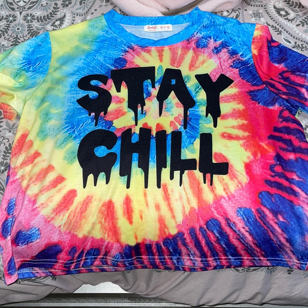 Tye dye graphic T-shirt